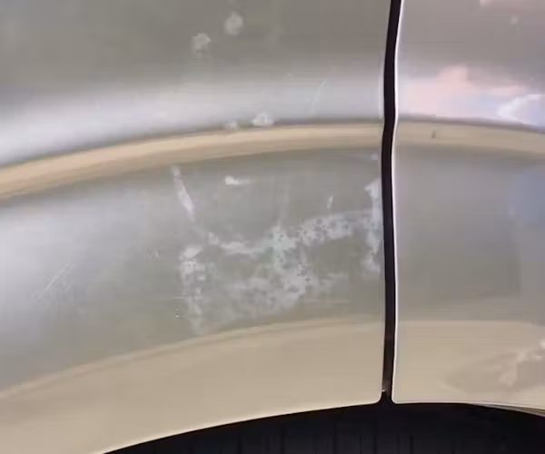 Sun screen staining